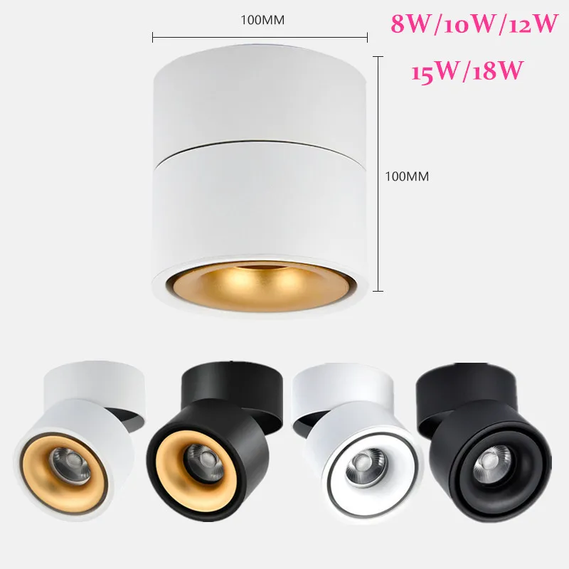 Dimmable-led-ceiling-light-8W-10W-12W-15W-LED-surface-mounted-ceiling-lamp-Foldable-and-360 (2)