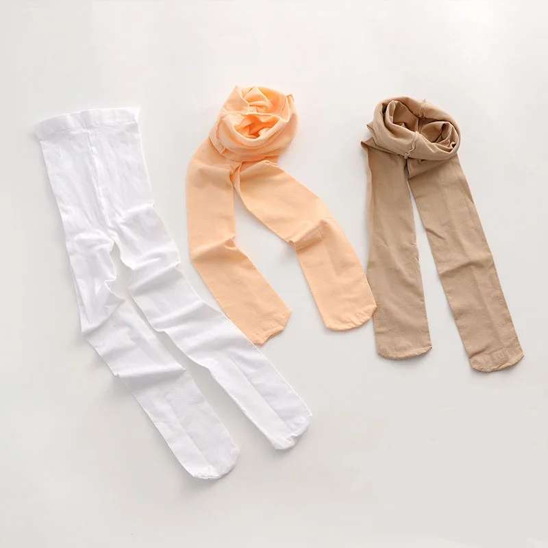 Girls Ballet Dance Pantyhose Thin Velvet Children Stockings Multicolour For 0-15Y Kids Black White Tights ballet tights children tights