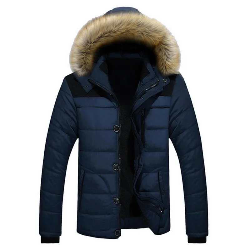 MJARTORIA новые стильные зимние куртки мужские пальто мужские парки Повседневная плотная верхняя одежда флисовые куртки с капюшоном теплые пальто