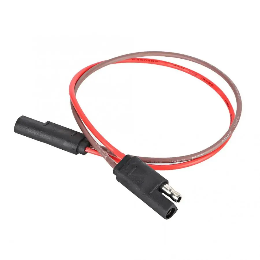 2 контактный разъём с пружинным удлинительным кабелем 18x2AWG адаптер для проводки разъем аксессуар прицеп вилка буксирный Канат адаптер