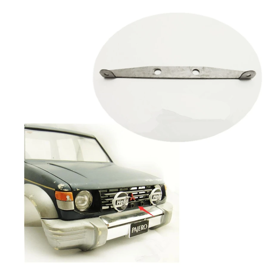 

METAL SPOTLIGHT-HOLDER HEADLIGHT-BRACKET FIT FOR 1/10 SCALE RC TOYS CAR TAMIYA CC01 PAJERO WRANGLER RC MODEL TRUCK ACCESSORIES