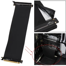 Aliexpress - High Speed Graphics Cards PCI Express 3.0 16x Connector Cable Riser Card Extension Port Adapter for GPU with Antijam