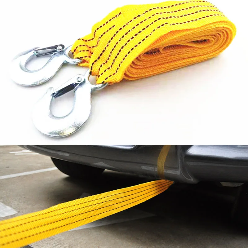 4 m 3 tons double layer thickening rescue car rope for Chevrolet Cruze TRAX Aveo Lova Sail EPICA Captiva Malibu Volt Camaro | Автомобили и