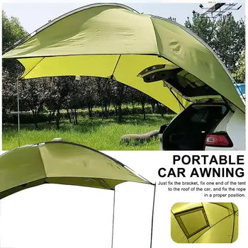

Waterproof Tear Resistant Multifunction Auto Camping/SUV Sedan Anti-uv Tent For Beach Camping/Auto Traveling Tent/Shade Awning