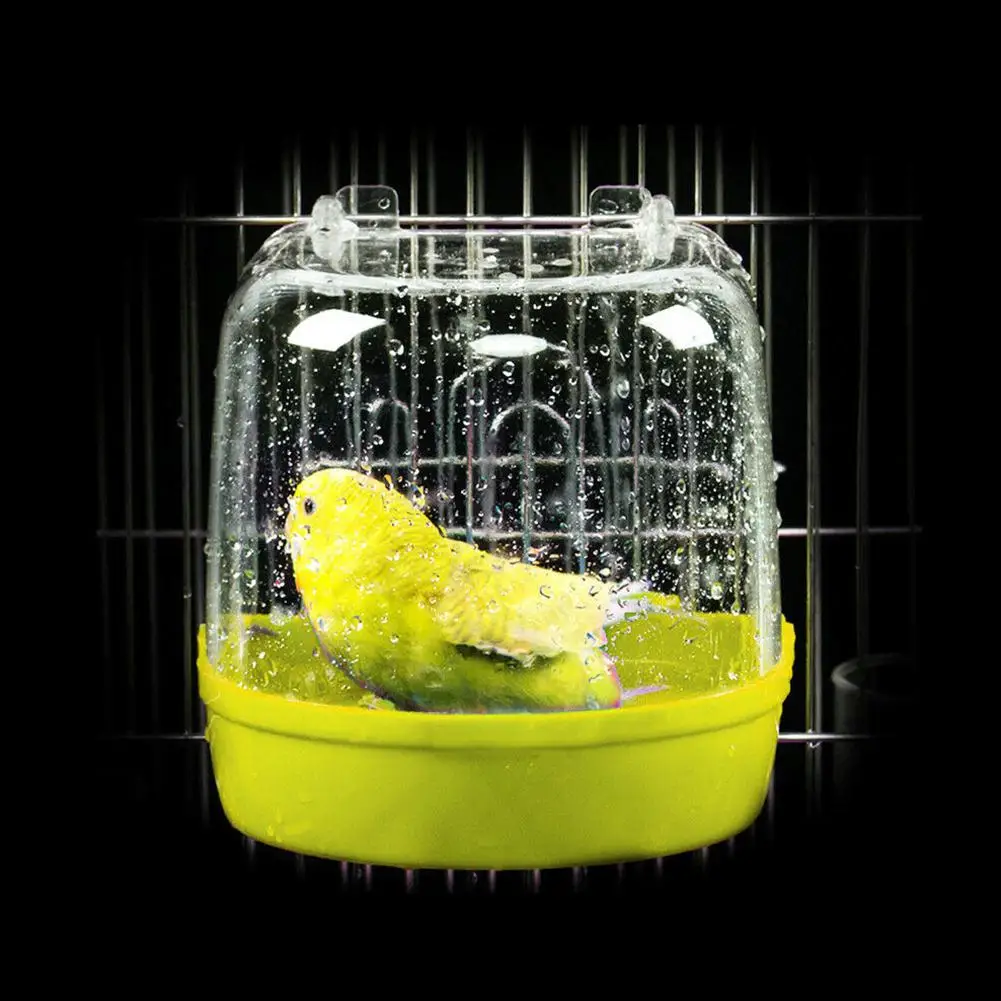 HobbyLane ПЭТ висит воды Ванна для небольших для птиц попугаев клетка