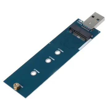 

M.2 to USB Adapter B Key M.2 SSD Adapter USB 3.0 to 2280 M2 SSD Drive Adapter Converter SSD Reader Card