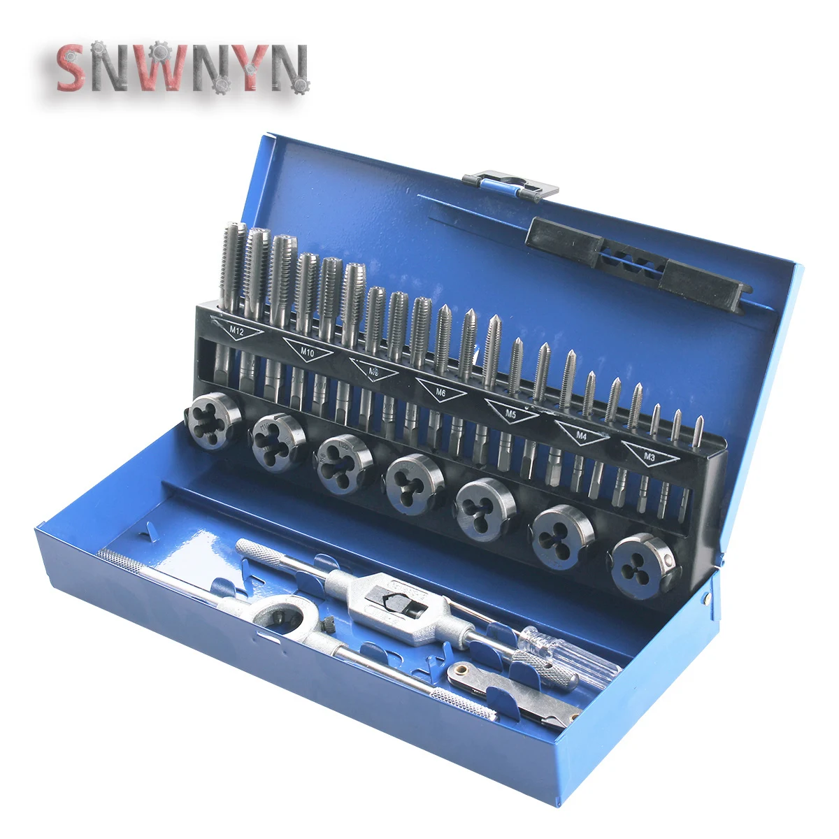 32PCS/SET Metric Taps And Dies Set Thread Cutting Tool Adjustable Taps