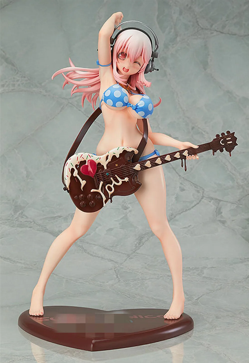 

Anime Sexy Girl SUPERSONICO Swimwear Version Chocolate Guitar Ver. PVC 1/6 Scale Action Figure Collectible Model Christmas Toy