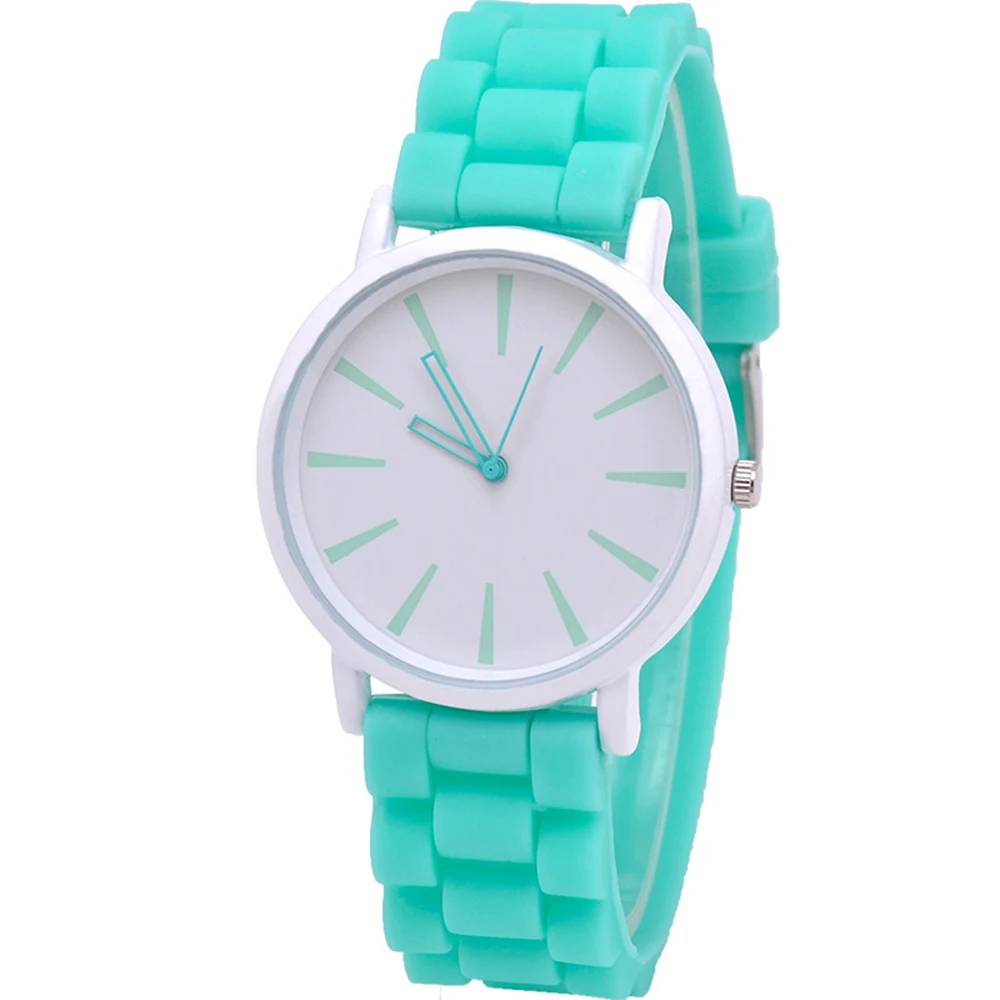 Clock Wristwatch Silicone Bracelt Women Casual Ladies Fashion Relogio Quartz Feminino