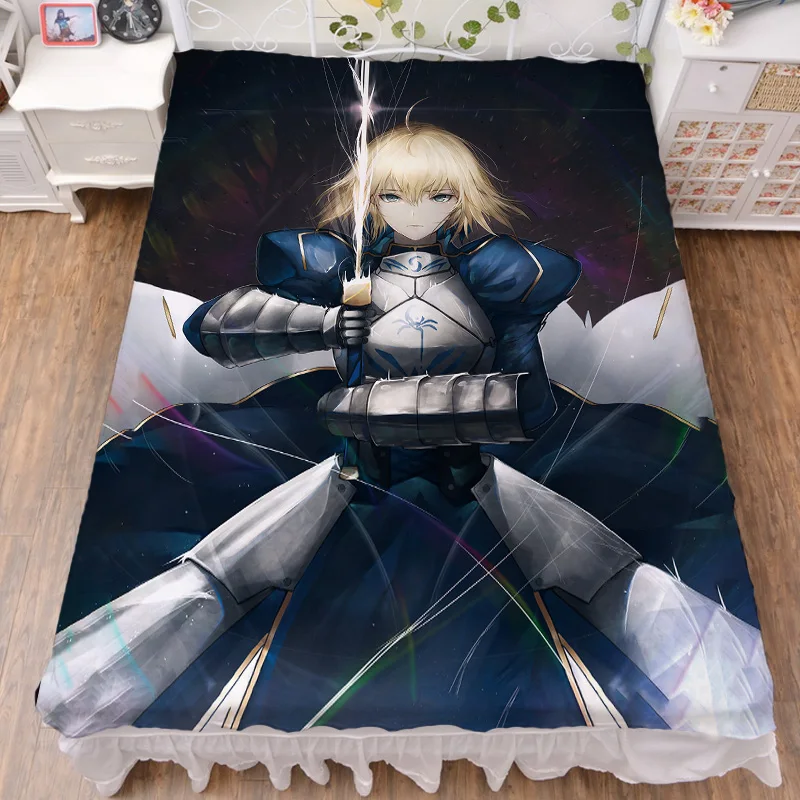 March обновление японского аниме Fate/Grand Order Fate/EXTELLA сексуальная девушка кровать молочное волокно лист и одеяло летнее одеяло 150x200 см