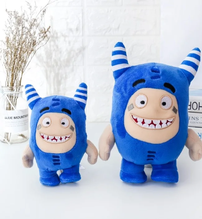 Рождественские подарки 7 цветов 17 см/24 см Oddbods мультфильм предохранитель Джефф Ньют Odd ZEE Bods мягкие животные плюшевые животные куклы игрушки детские подарки