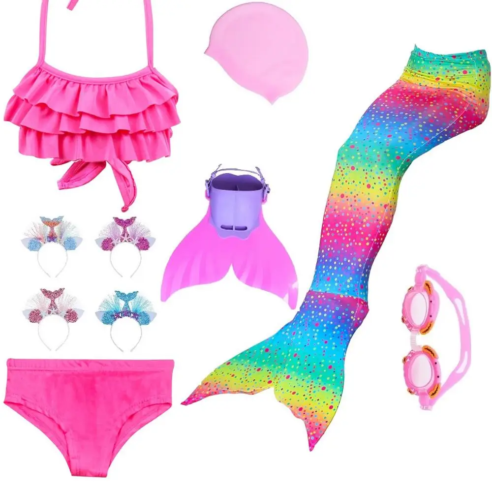 Костюм Русалки детский с хвостом или без моноласта | Тематическая одежда и