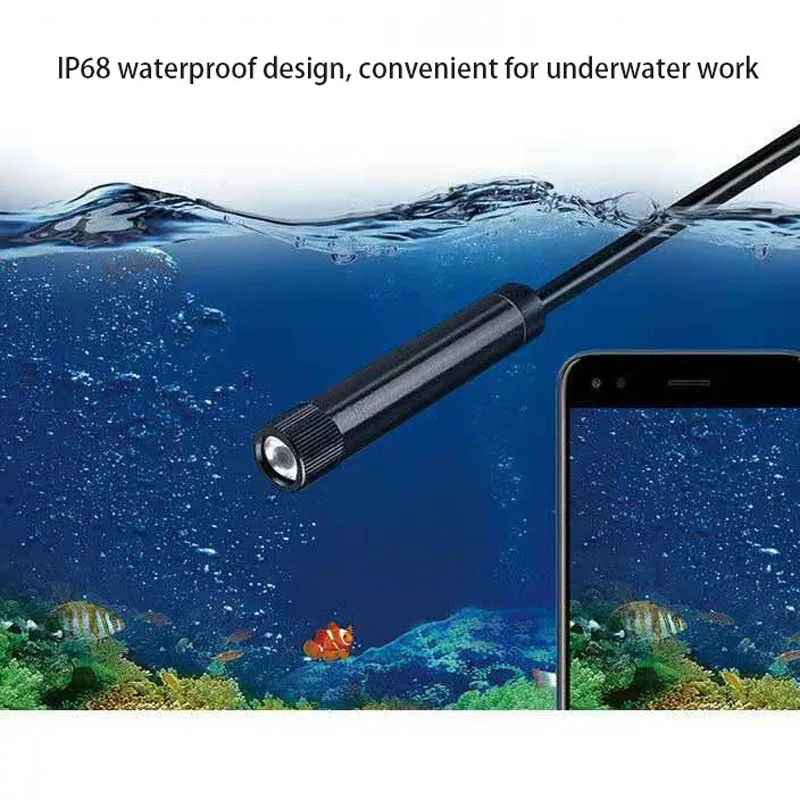 30M Industrial Automotive Car Endoscope Mini Usb Type c Endoscopic Flexible Cable Camera Borescpe for Mobile Android Smartphon indoor security camera with audio