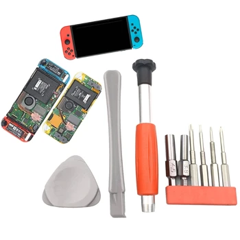 

Open Repair Tool for NintendoSwitch/N64/DS/Wii Screwdriver Set All-in-one Kit F3MA