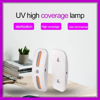 

Rechargeable Motion Sensor Lamp Toilet Cabinet Disinfection Tool Motion Activated LED Night Light UV Disinfection Lamp USB