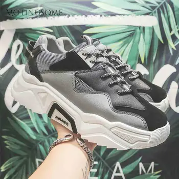 

Fashion Men Sneakers Dad Shoes Casual Sports Shoes Height Increasing Comfortable Spring and Autumn Trend Male Footwear 2020 New