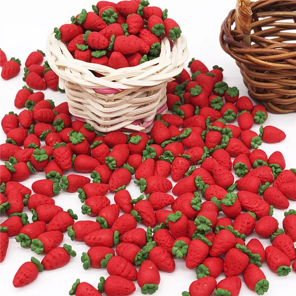 Забавная мини игрушка для кухни 10 шт. миниатюрный кукольный домик фрукты
