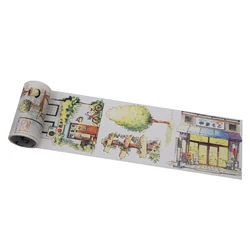 Ruban de masquage en aluminium Washi, décoratif pour Art, fournitures artisanales, planificateurs, Scrapbook, emballage cadeau 