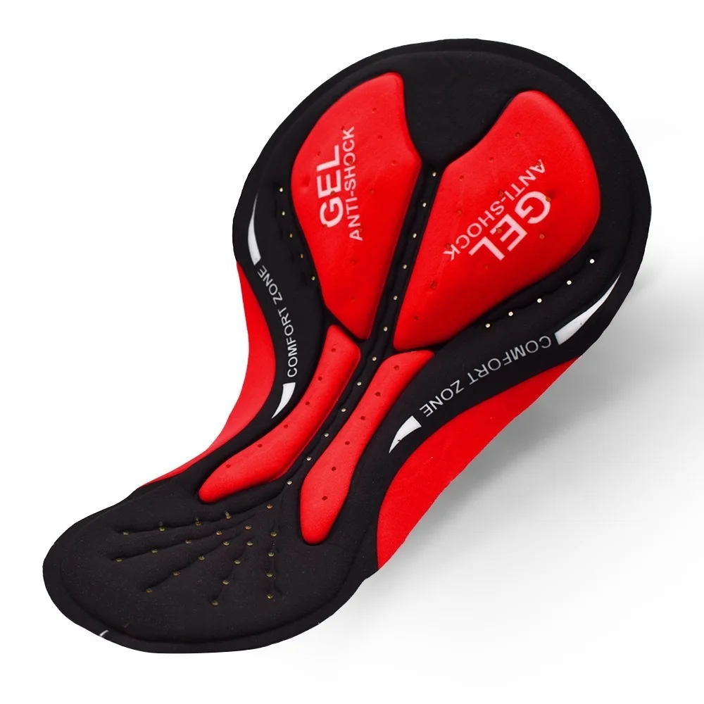 DIY Cycling Gel Pad mens 3D Gel Padded Bicycle Short Shorts Riding Underwear Pants Riding Cycling Cushion MTB Bike Base Seat