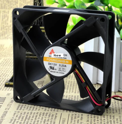 Для Emacro для Y.S.TECH FD129225HB-N DC 12V 0.23A 3-жильный 90X90X25mm Сервер вентилятор охлаждения |