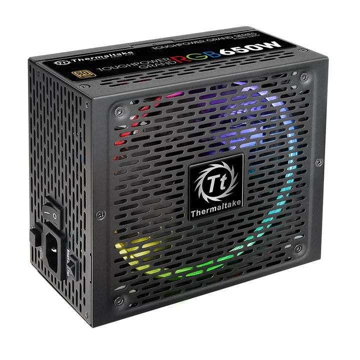 Блок питания Thermaltake ATX 650W Toughpower Grand RGB Sync 80+ gold(24+4+4pin) APFC 140mm fan colo