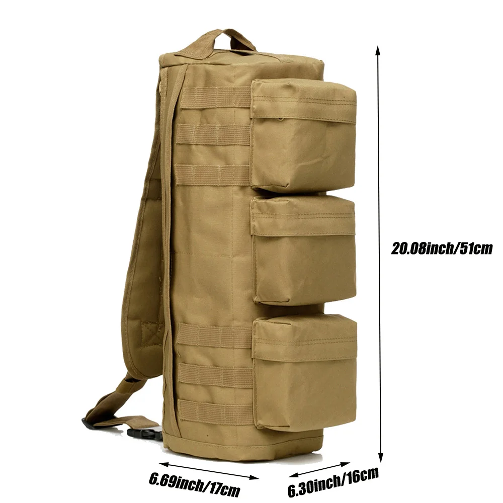 Outdoor Tactical Shoulder Backpack Molle Military Bag for Men Waterproof Army Camping Travel Hiking Trekking Hunting Fishing Bag