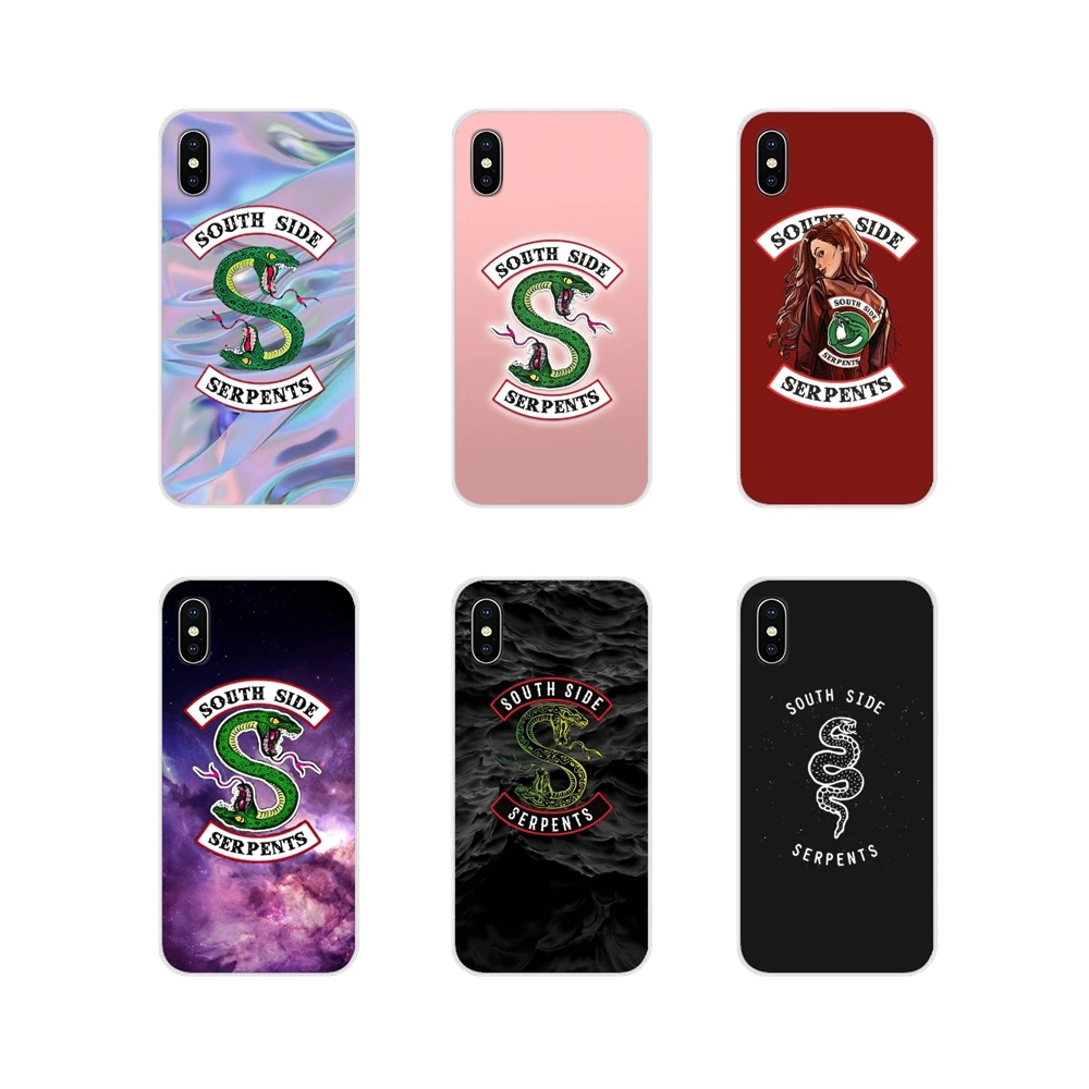 Прозрачный ТПУ чехол Riverdale South Side Serpents Snake для Huawei Y5 Y6 Y7 Y9 Prime Pro GR3 GR5 2019 Y3II Y5II