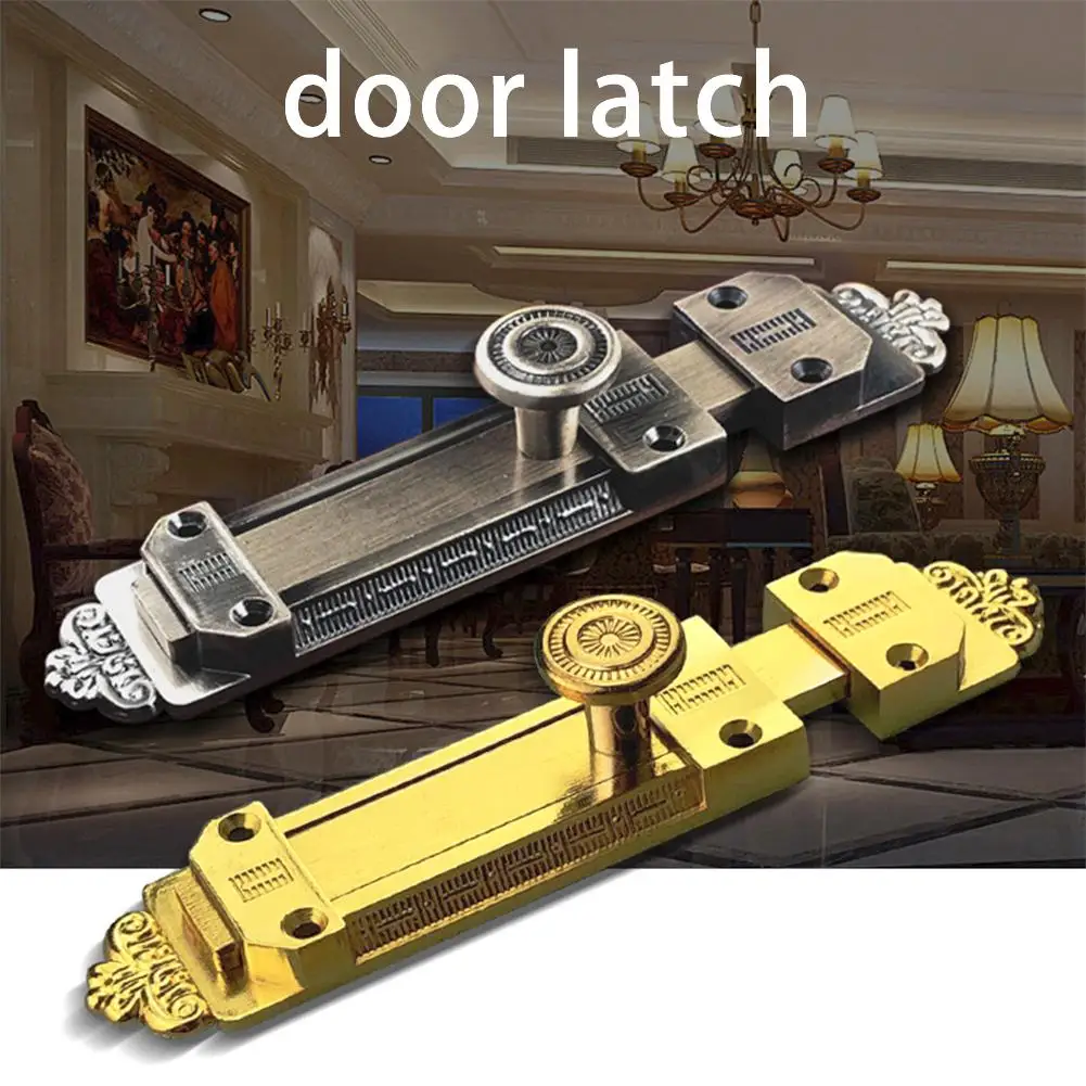 

5 Inches Door Lock Vintage Style European Door Latches Slide Bolt For Windows Doors Cabinets #CW