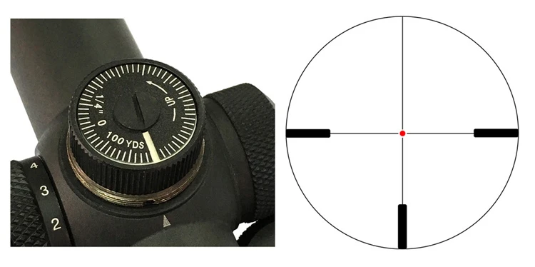 VO Forester Adjust & Reticle Acom 1