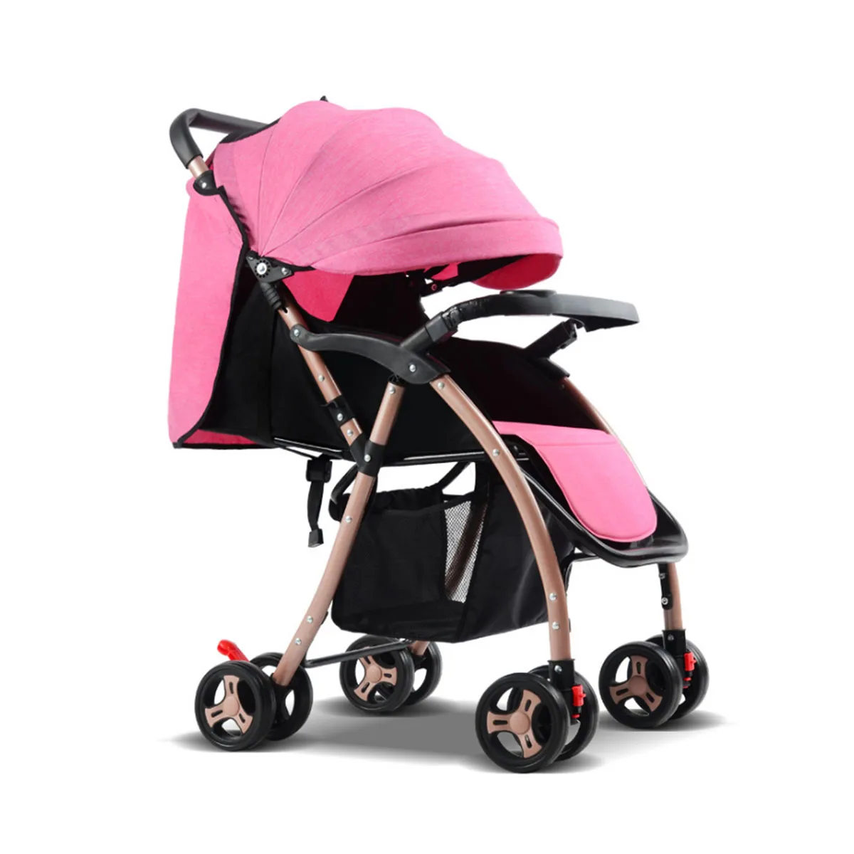

3 in 1 Trolley Multifunctional Foldable Baby Kids Stroller Newborn Infant Awning Pushchair Travel Pram Lightweight Compact