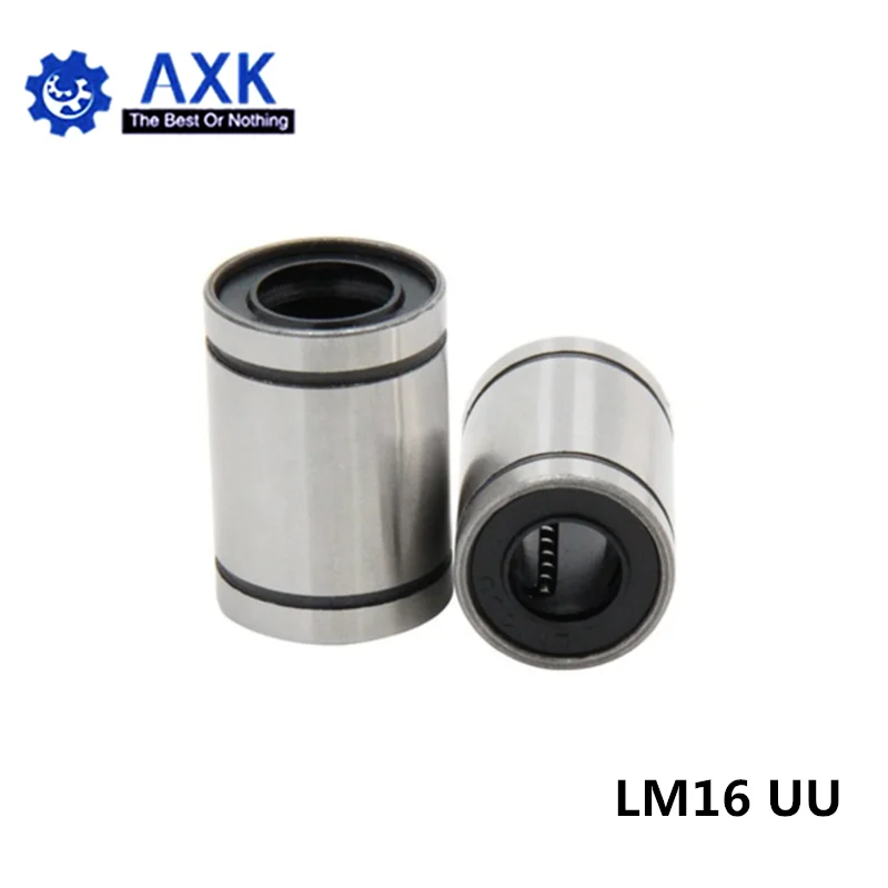 Hot sale  1pc LM16UU Linear Bushing  16mm CNC Linear Bearings  LMB16UU  25.4mm*39.68mm*57.15
