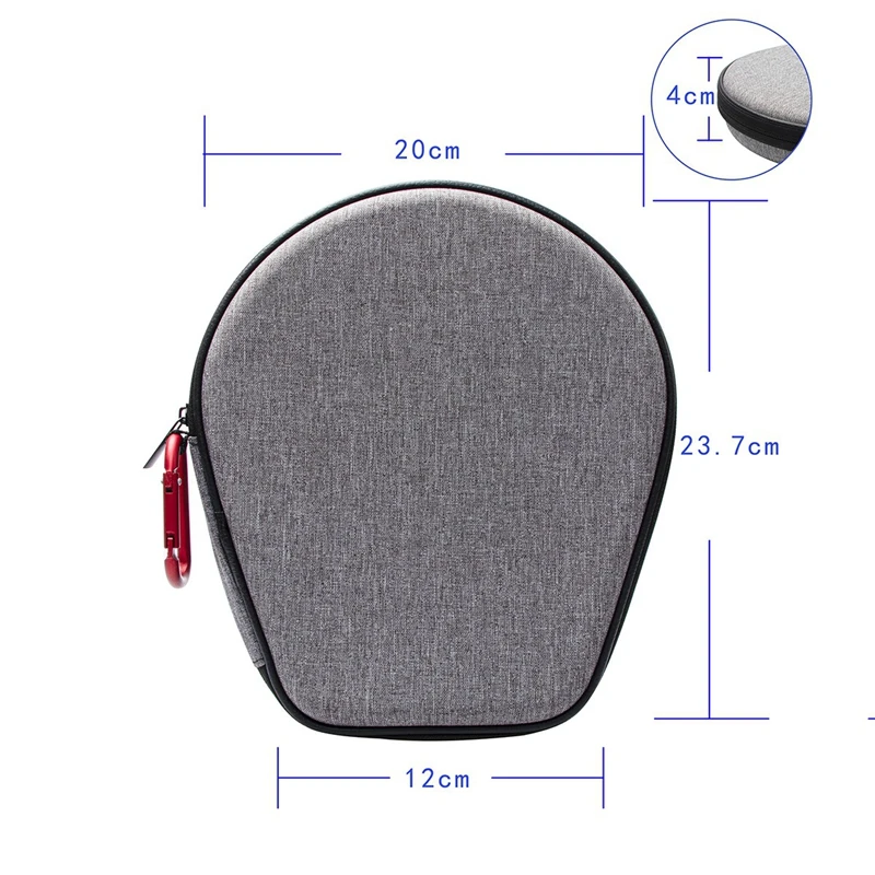 Hard Carrying EVA Case Headphone Protective Soft Cloth Lining Travel Bag Headset Storage Bag for Sony WI 1000XM2
