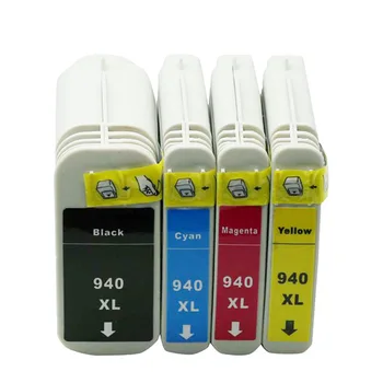 

Ink Cartridge Compatible For HP 940 940XL With Chip Officejet Pro 8500 A909b A909a A909n A909g Show Ink Level Printer Cartridges