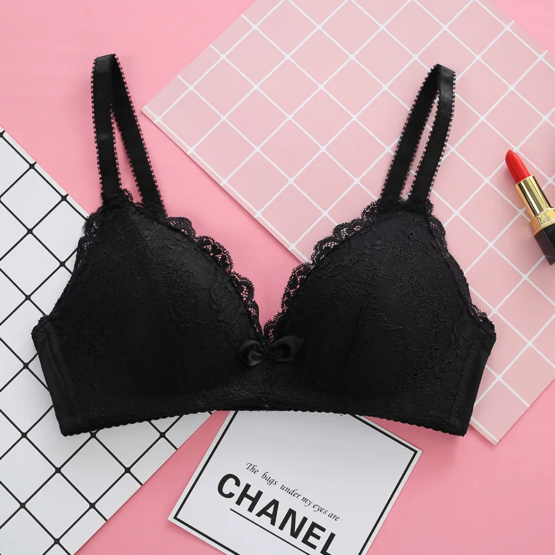 Women Multi Color Sexy Underwear Seamless Bras Thin Push Up Lingerie Wireless Brassiere ABC Cup Big Top Bralette Girl Fashion 4