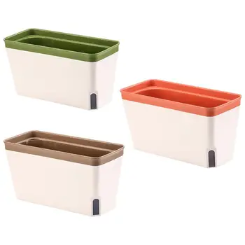

3/4/5pcs Automatic Watering Pot Succulent Flower Basin Absorbent Flowerpot for Home