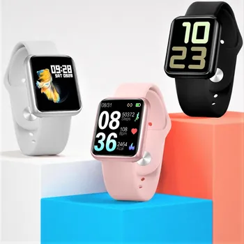 

P68S Smart Watch Men Women 2020 Blood Pressure Blood Heart Rate Monitor Sports Tracker Dafit Smartwatch IP68 for IOS Android