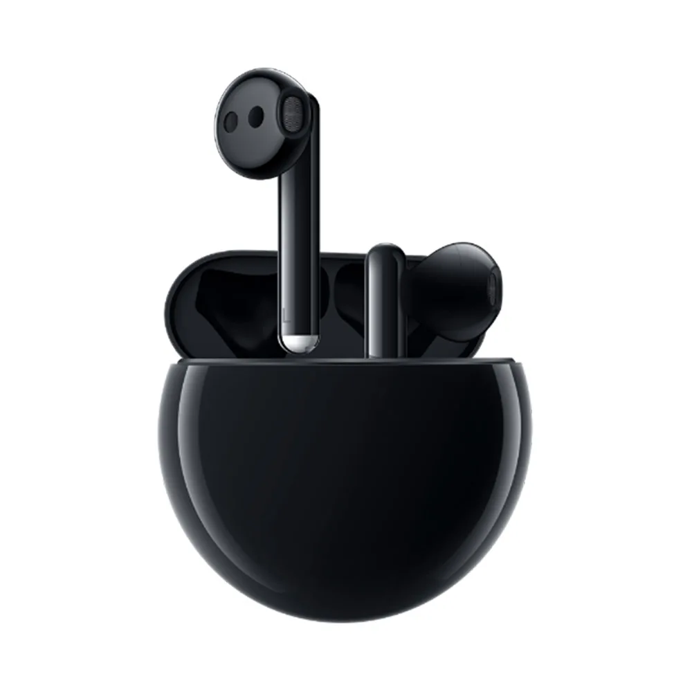 Черный Новинка, наушники HUAWEI FreeBuds 3 TWS, беспроводная гарнитура BT5.1 Kirin A1, ANC, активное шумоподавление, управление краном, беспроводная Быстрая зарядка - Цвет: Черный
