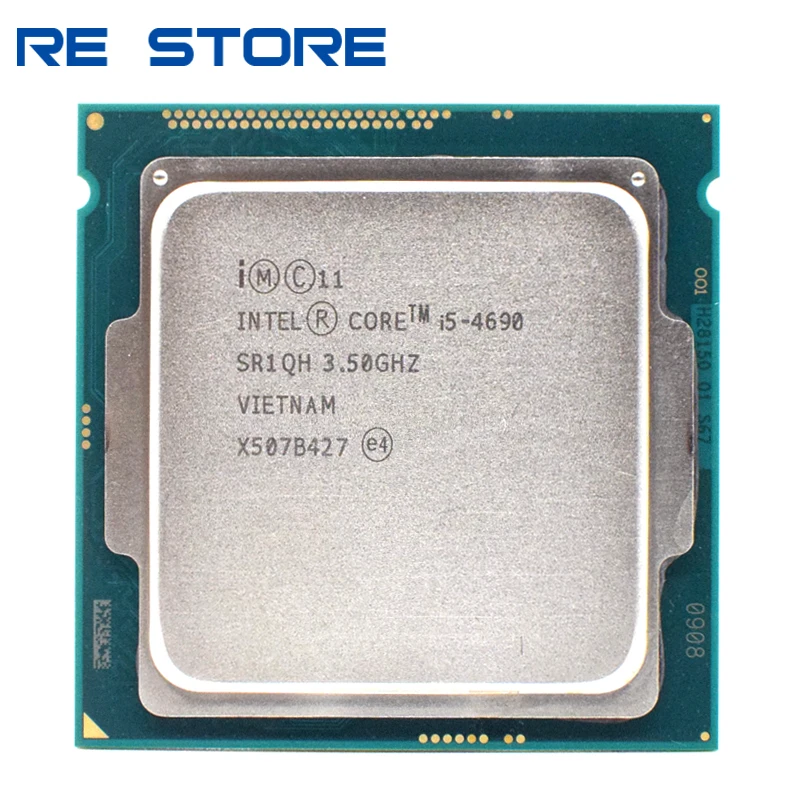 amd cpu Intel Core i5 4690 CPU Processor 3.50Ghz Socket 1150 Quad Core Desktop SR1QH laptop processor