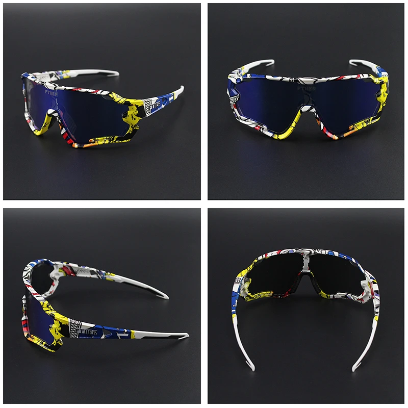 Photochromic Sunglasses Auto Lens TR90 Sports Cycling Discoloration Glasses Men Women MTB Road Bike Bicycle Eyewear