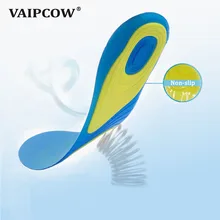 VAIPCOW силиконовые стельки для ухода за ногами для подошвенного фасциита ортопедические массажные вставки для обуви амортизирующие стельки для обуви унисекс