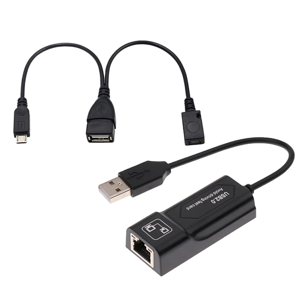 LAN Ethernet Adapter For Fire TV Stick 2nd 3rd Stream Box Hard Wired Fast