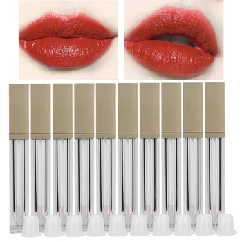 

10Pcs 6ml DIY Empty Lip Gloss Tubes Container Clear Lip Balm Tubes Containers Organize Lipstick Refillable Bottles Lip Tube