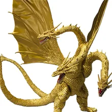 30cm Godzilla animacja filmowa SHM trzygłowy smok król o potworach Kitora 2 druga generacja ruchoma lalka kolekcja Figma