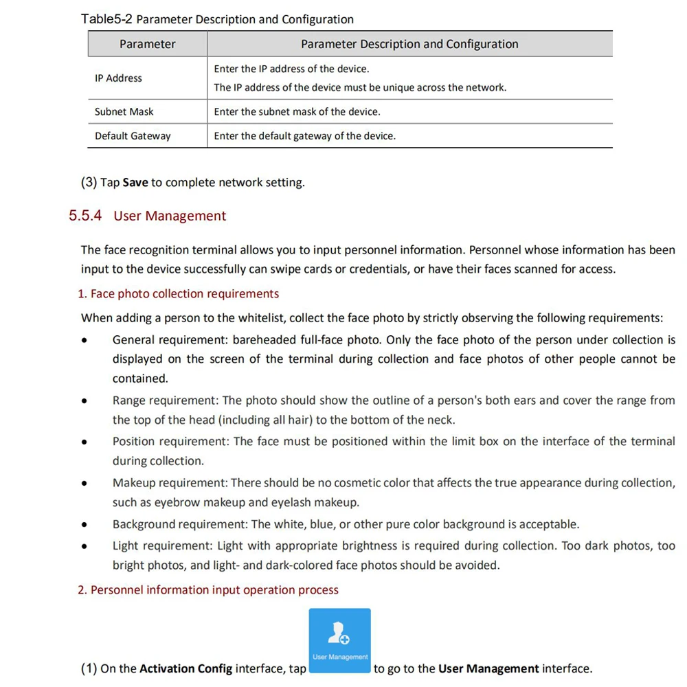 20000 Dynamic Face Recognition Wrist Temperature Measurement Time Attendance Access Control 7 inch Touch Screen 13.56Mhz Card - Famidy.com
