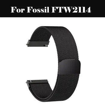 

Milanese Loop Watch Strap 17/18/19/20 mm Watch Band Stainless Steel Band 12/13/14/16/22 mm Width For Fossil FTW2114