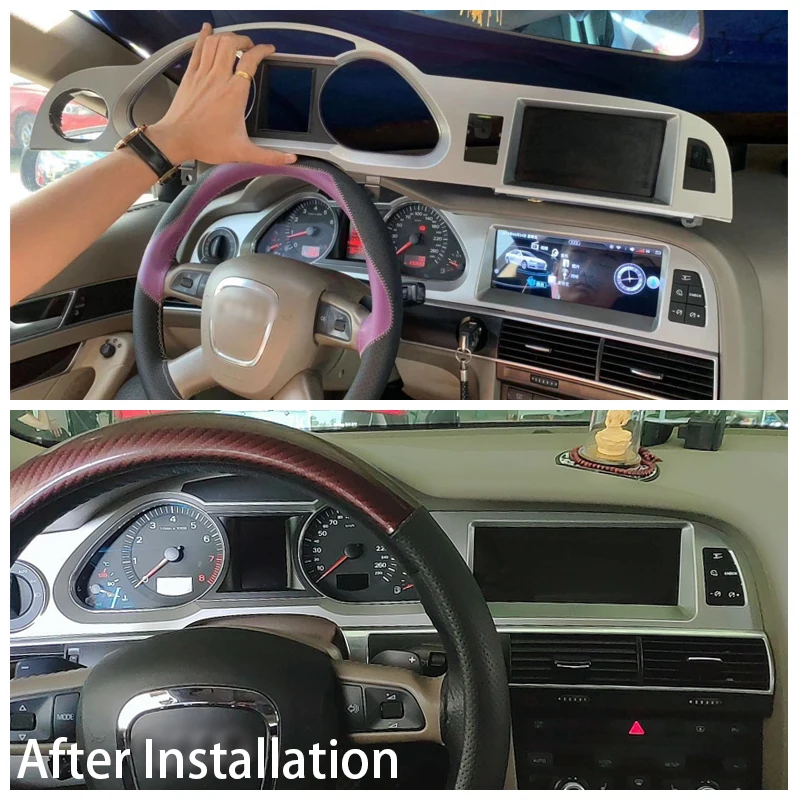 Android 9.0 4+64G Car Multimedia player For Audi A6 C6 4F 2005 2006 2007 2008 2009 2010 2011 MMI 2G 3G for Carplay Android Auto