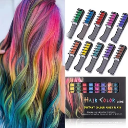 Peigne coloré pour enfants, jouet pour filles, maquillage, fête, teinture des cheveux, Non toxique, sûr, cadeau Combinable 
