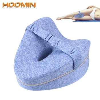 

Heart Shape Memory Foam Knee Pillow for Side Sleepers for Orthopedic Sciatica Back Leg Hip Leg Positioner Pillows Legs relax