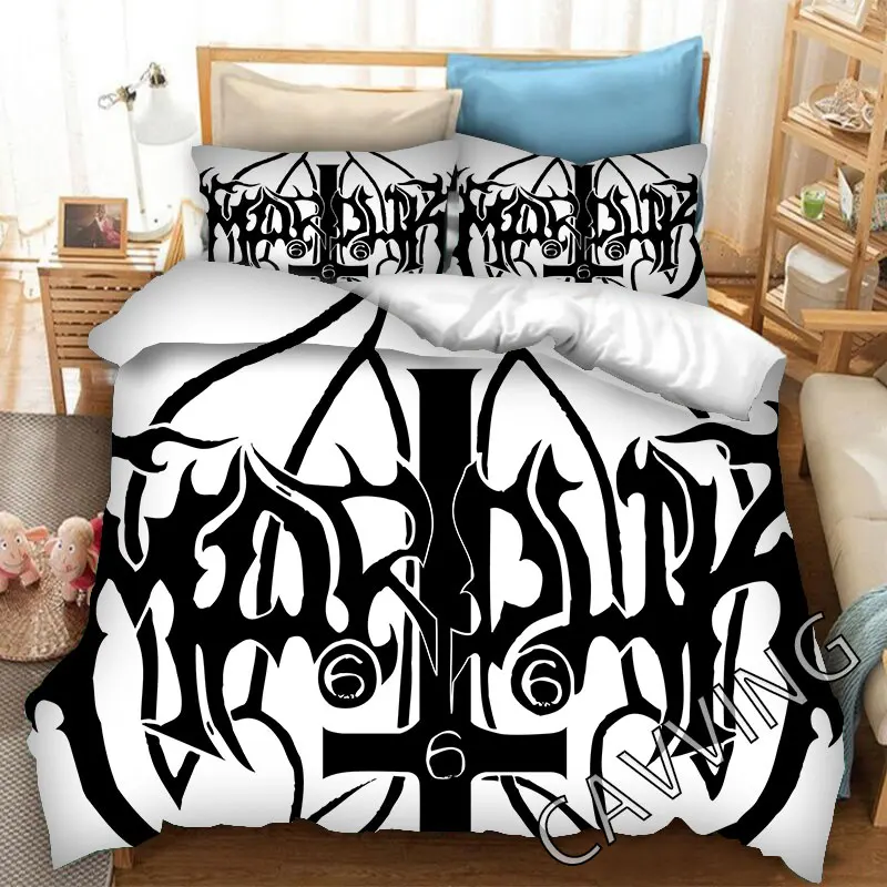 Marduk BAND  3D Printed Bedding Set Duvet Covers & Pillow Cases Comforter Quilt Cover (US/EU/AU Sizes)  H02 