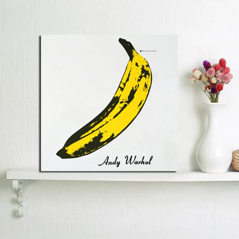 Andies Warholer Bananas холст картина с принтом для спальни домашний декор современное